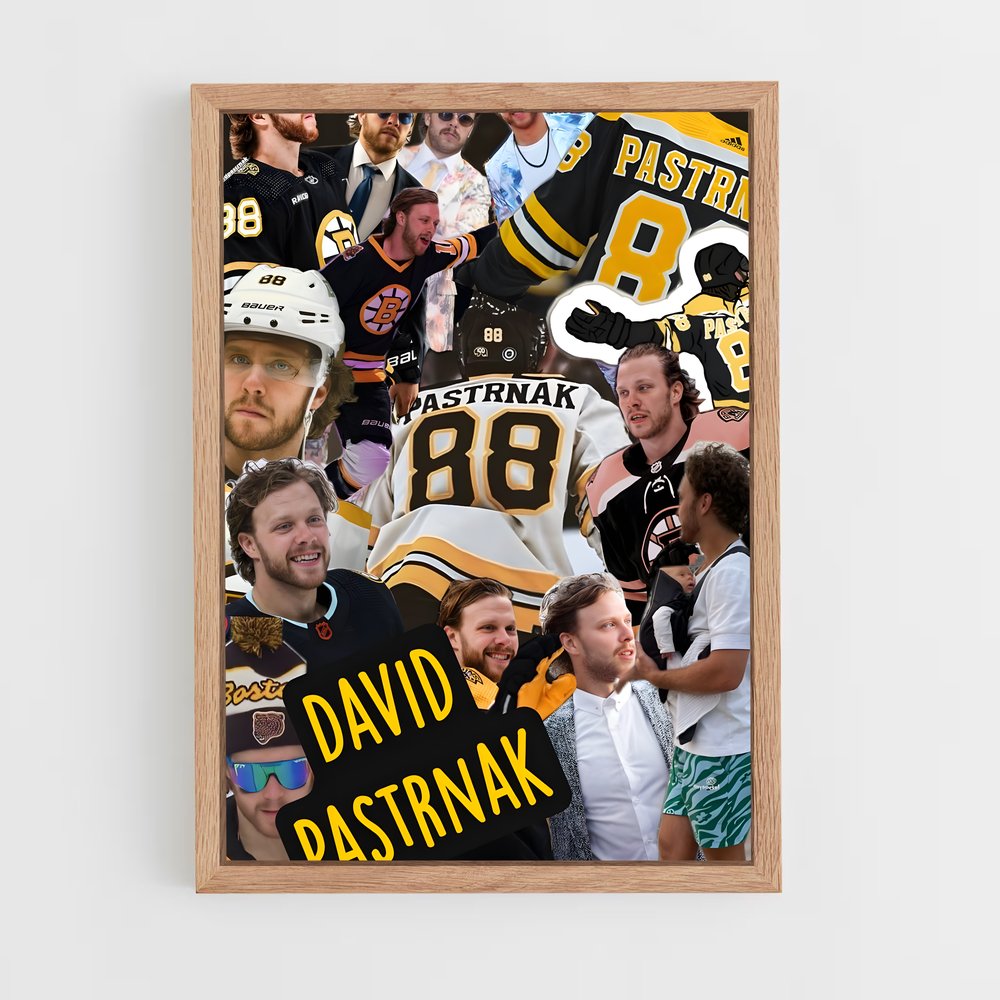 Poster La Légende de Pastrnak – affiche Hockey sur glace (vue 4)